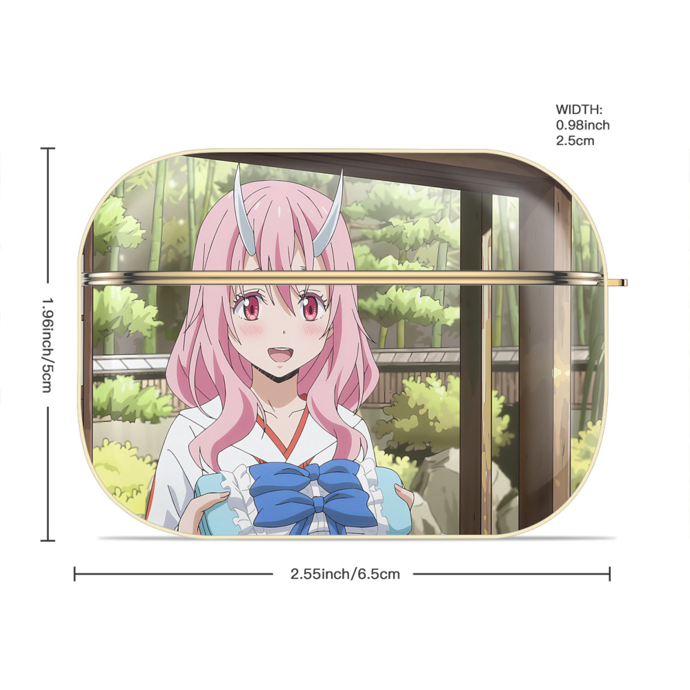 転スラ Regarding Reincarnated to Slime 【AirPods Pro用】ハードシェル保護ケース｜耐衝撃・防指紋・カラビナ付き商品仕様