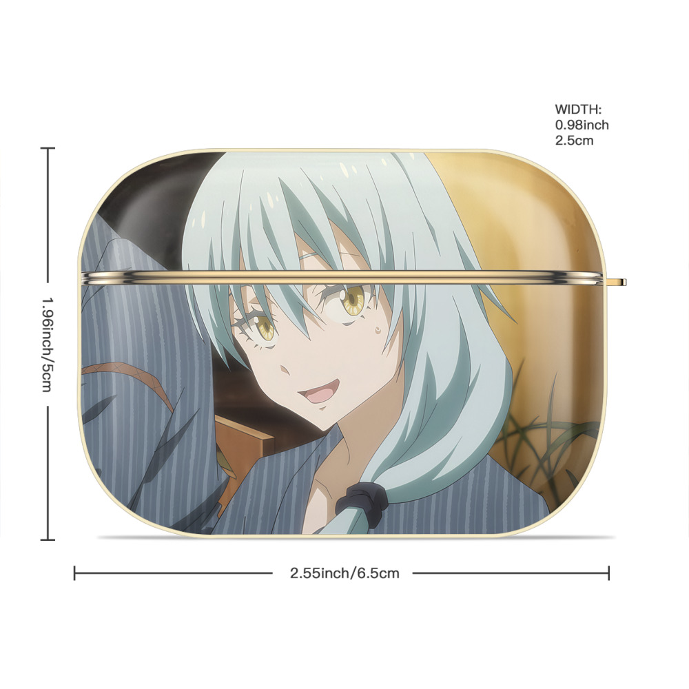 転スラ Regarding Reincarnated to Slime 【AirPods Pro用】ハードシェル保護ケース｜耐衝撃・防指紋・カラビナ付き商品仕様