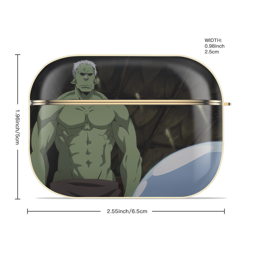 転スラ Regarding Reincarnated to Slime 【AirPods Pro用】ハードシェル保護ケース｜耐衝撃・防指紋・カラビナ付き商品仕様