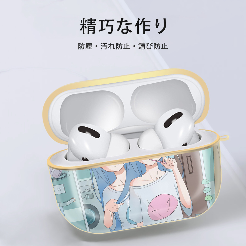 転スラ Regarding Reincarnated to Slime 【AirPods Pro用】ハードシェル保護ケース｜耐衝撃・防指紋・カラビナ付き商品仕様