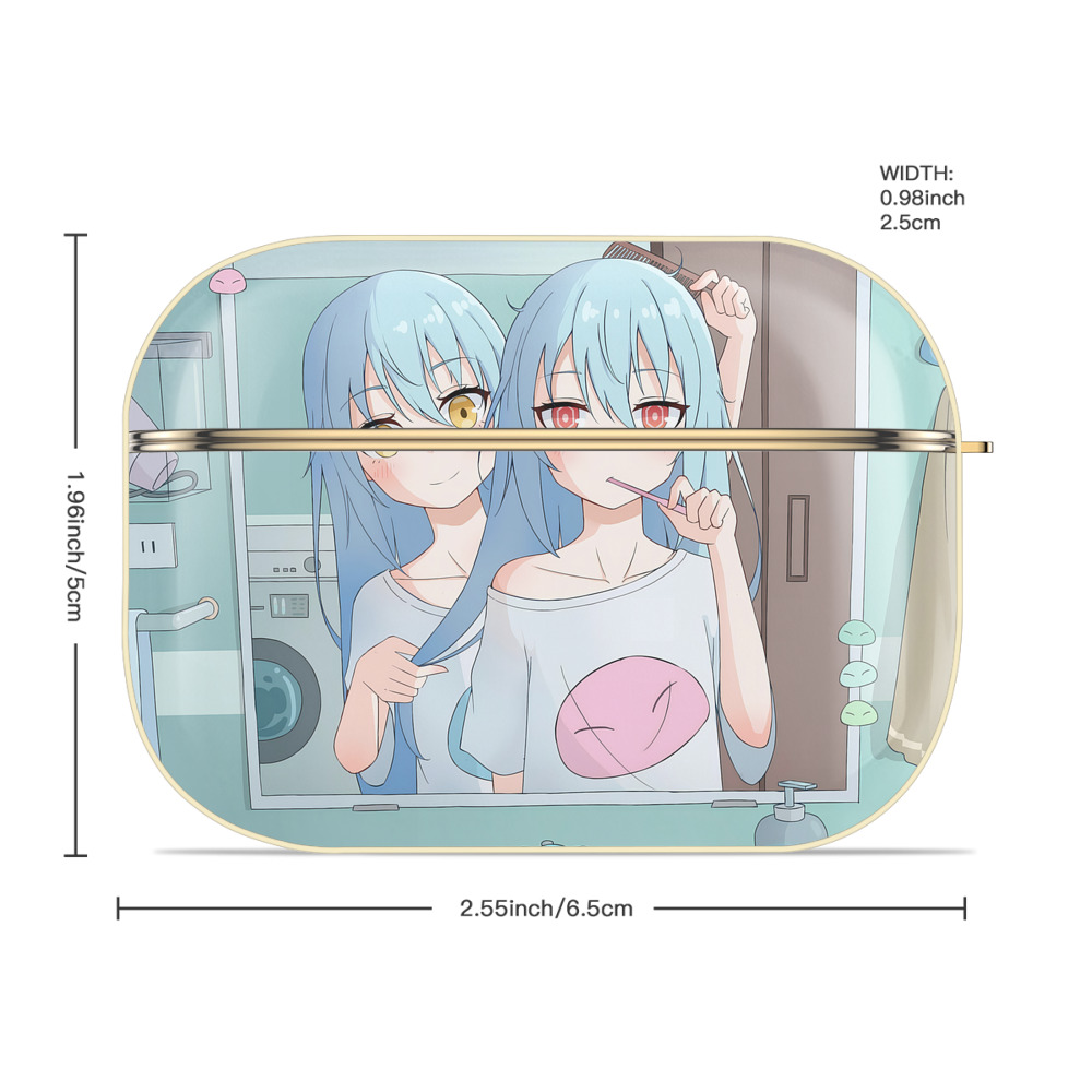 転スラ Regarding Reincarnated to Slime 【AirPods Pro用】ハードシェル保護ケース｜耐衝撃・防指紋・カラビナ付き商品仕様