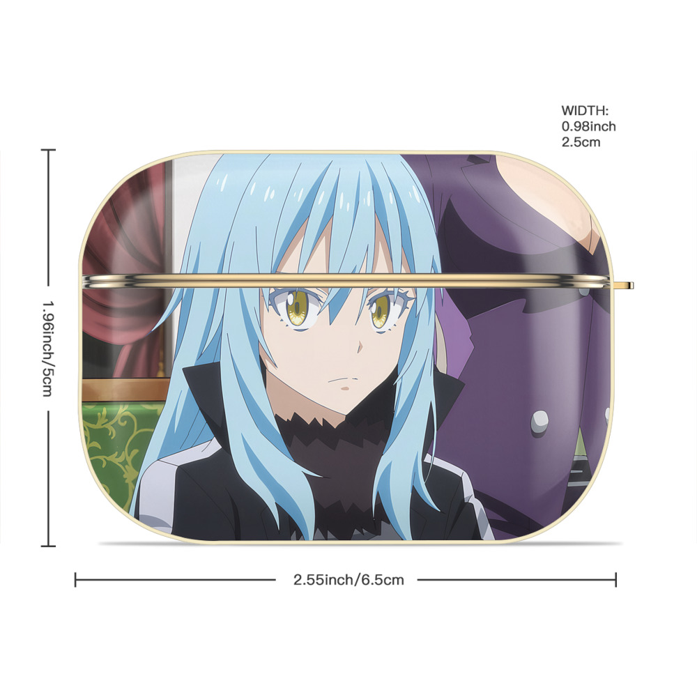 転スラ Regarding Reincarnated to Slime 【AirPods Pro用】ハードシェル保護ケース｜耐衝撃・防指紋・カラビナ付き商品仕様