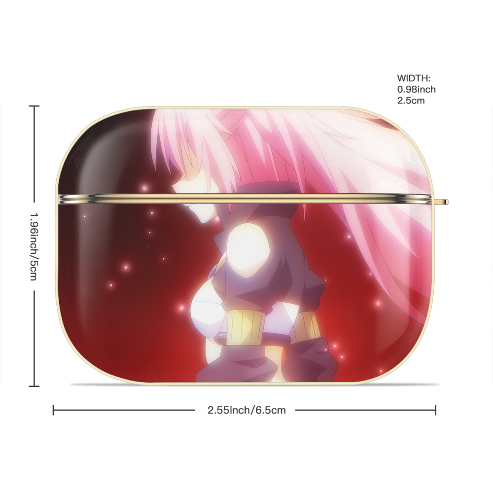 転スラ Regarding Reincarnated to Slime 【AirPods Pro用】ハードシェル保護ケース｜耐衝撃・防指紋・カラビナ付き商品仕様