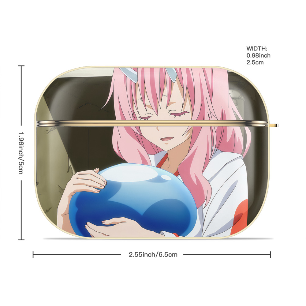 転スラ Regarding Reincarnated to Slime 【AirPods Pro用】ハードシェル保護ケース｜耐衝撃・防指紋・カラビナ付き商品仕様