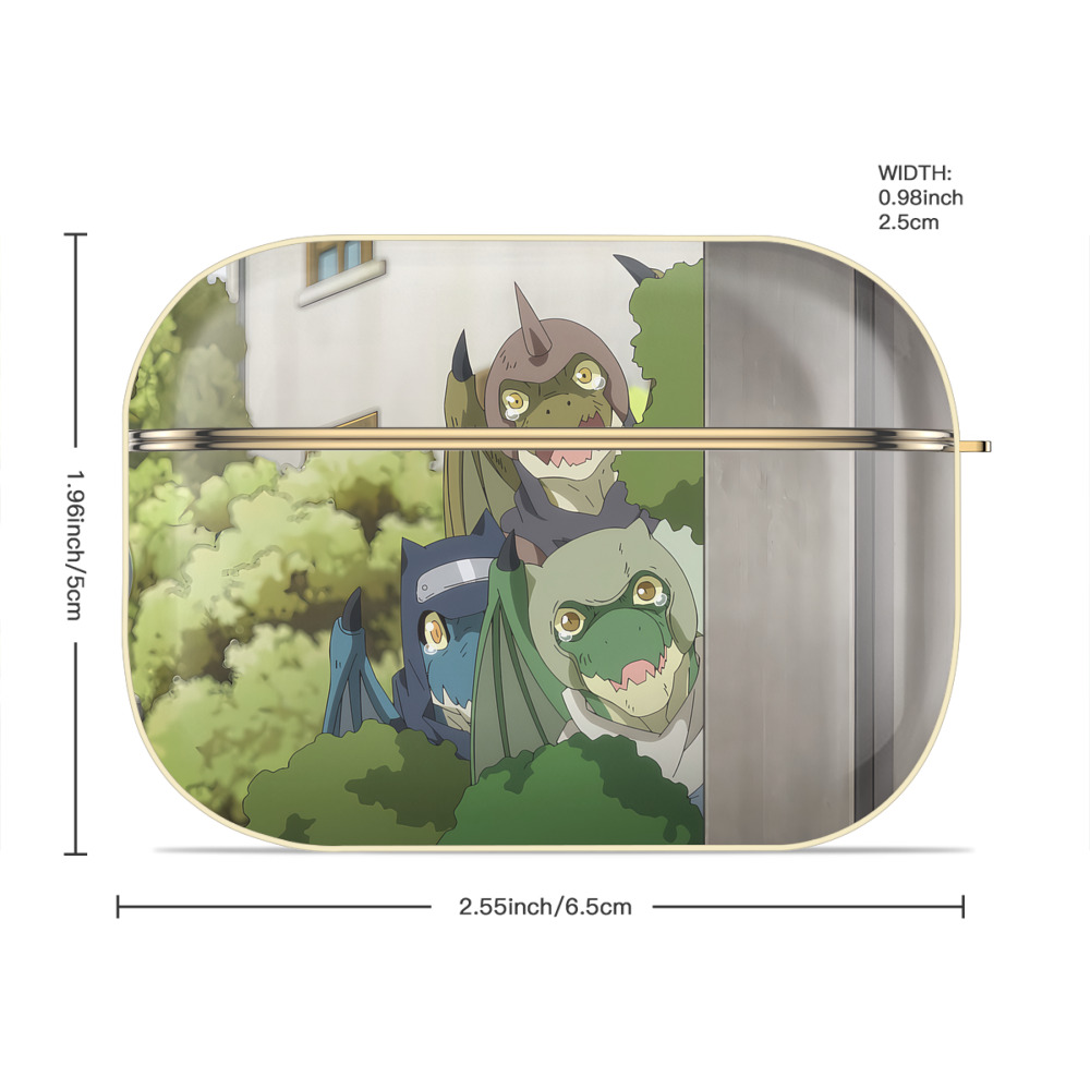 転スラ Regarding Reincarnated to Slime 【AirPods Pro用】ハードシェル保護ケース｜耐衝撃・防指紋・カラビナ付き商品仕様