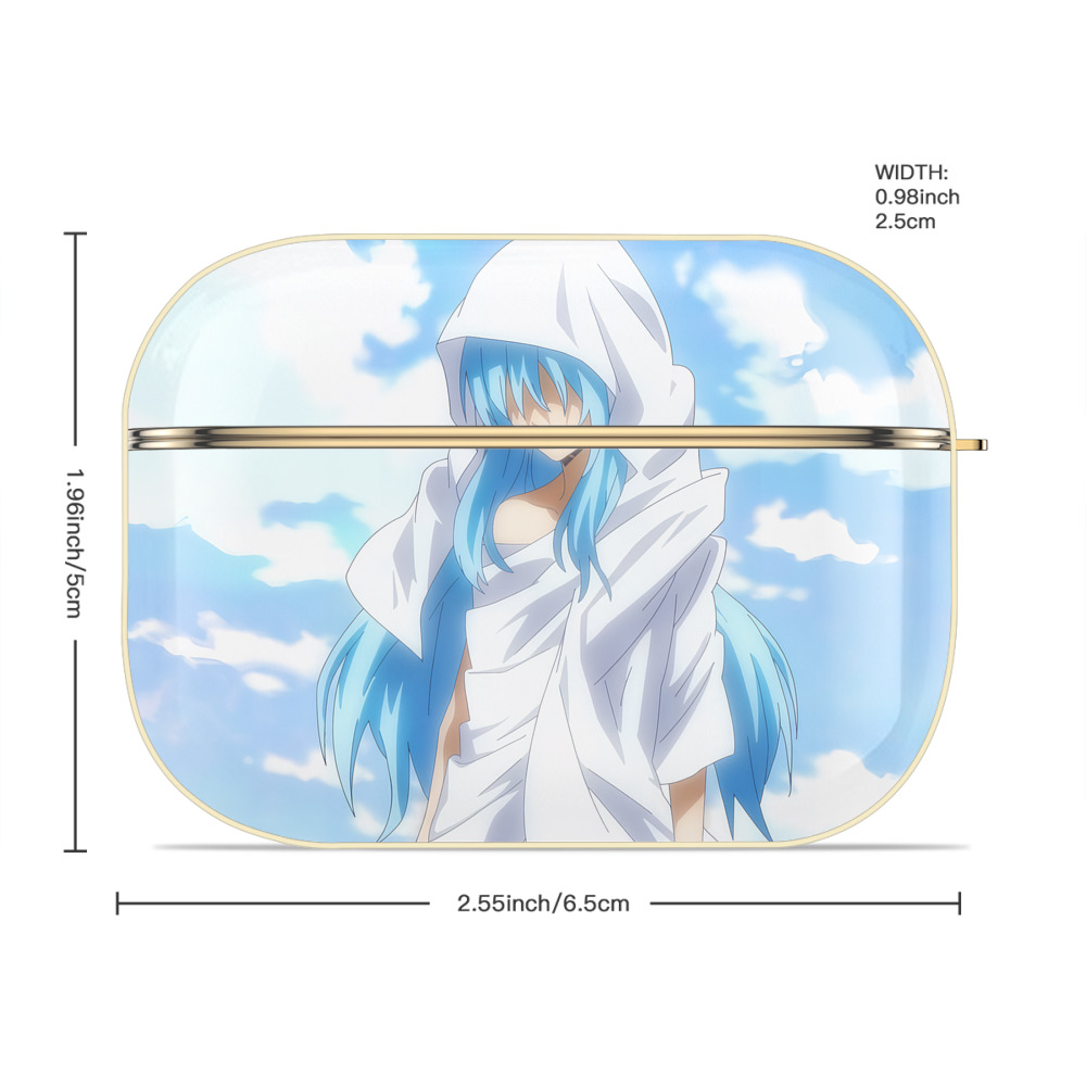 転スラ Regarding Reincarnated to Slime 【AirPods Pro用】ハードシェル保護ケース｜耐衝撃・防指紋・カラビナ付き商品仕様
