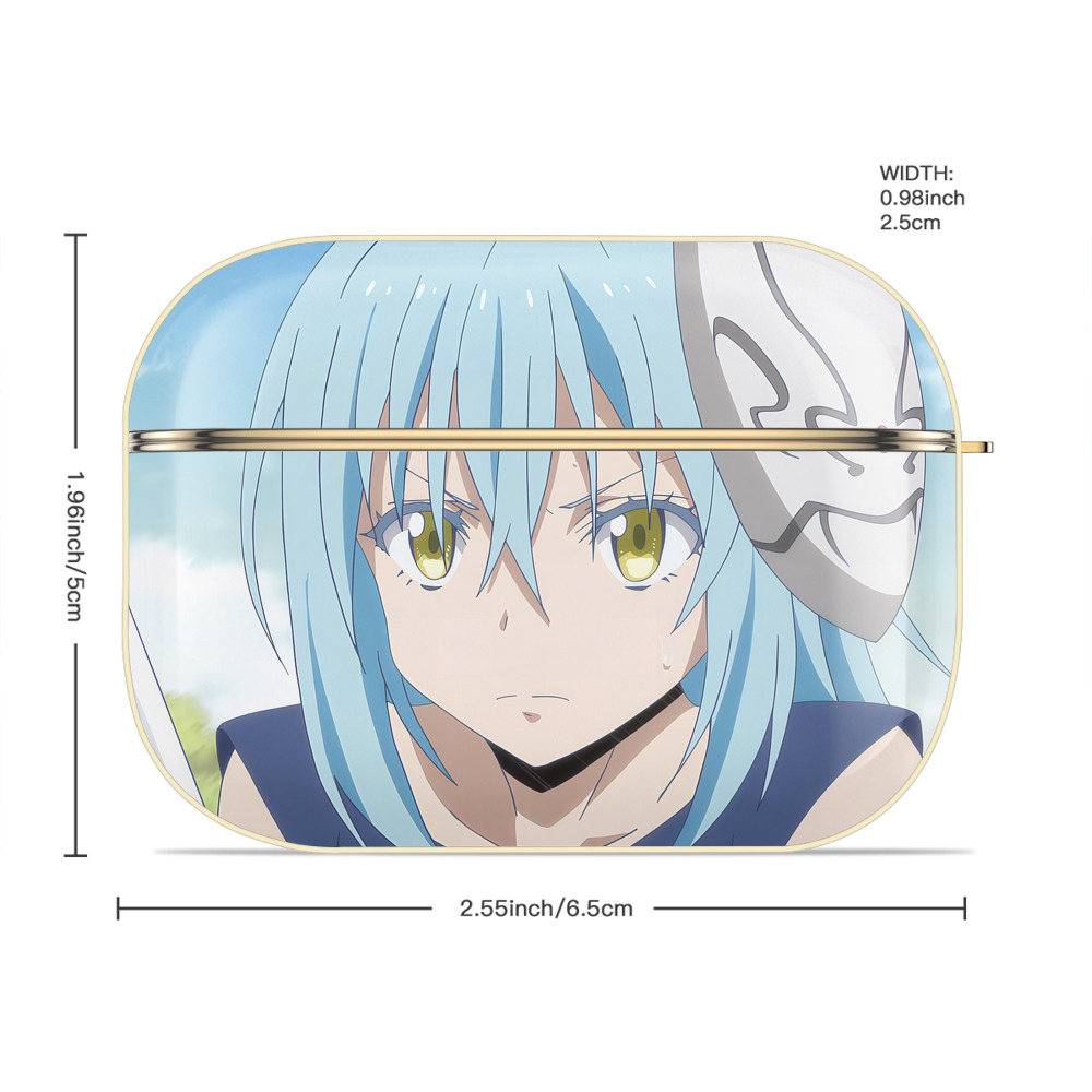 転スラ Regarding Reincarnated to Slime 【AirPods Pro用】ハードシェル保護ケース｜耐衝撃・防指紋・カラビナ付き商品仕様