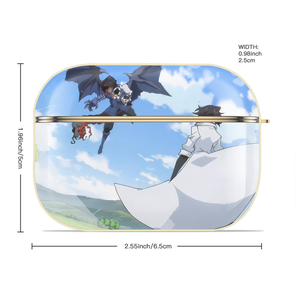 転スラ Regarding Reincarnated to Slime 【AirPods Pro用】ハードシェル保護ケース｜耐衝撃・防指紋・カラビナ付き商品仕様