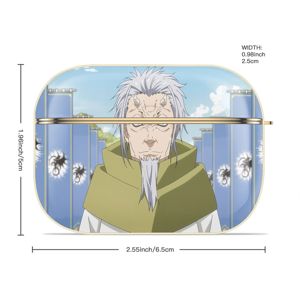 転スラ Regarding Reincarnated to Slime 【AirPods Pro用】ハードシェル保護ケース｜耐衝撃・防指紋・カラビナ付き商品仕様