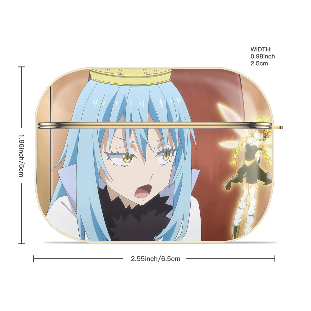 転スラ Regarding Reincarnated to Slime 【AirPods Pro用】ハードシェル保護ケース｜耐衝撃・防指紋・カラビナ付き商品仕様