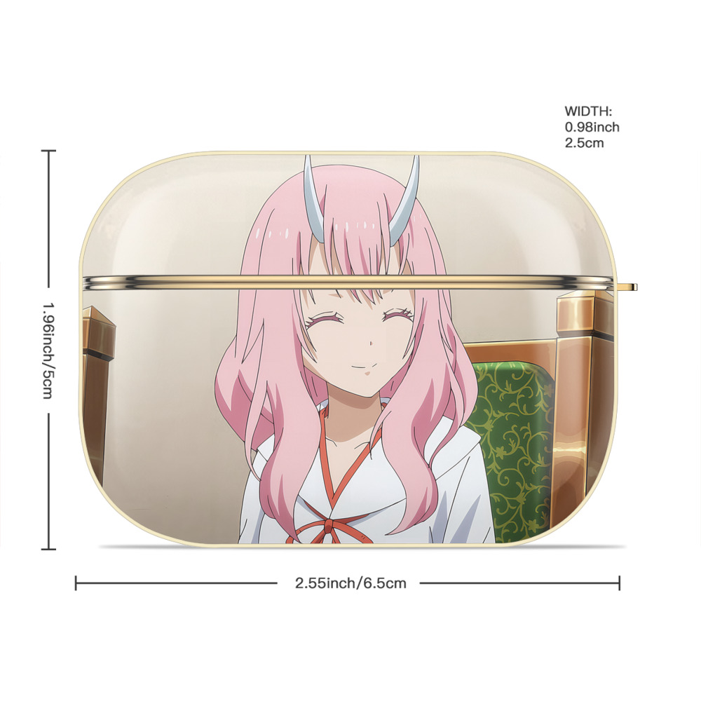 転スラ Regarding Reincarnated to Slime 【AirPods Pro用】ハードシェル保護ケース｜耐衝撃・防指紋・カラビナ付き商品仕様