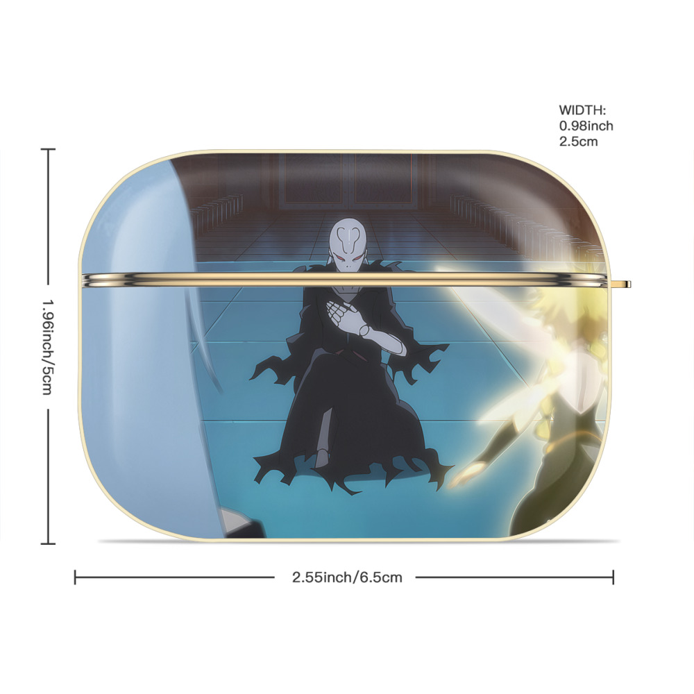 転スラ Regarding Reincarnated to Slime 【AirPods Pro用】ハードシェル保護ケース｜耐衝撃・防指紋・カラビナ付き商品仕様