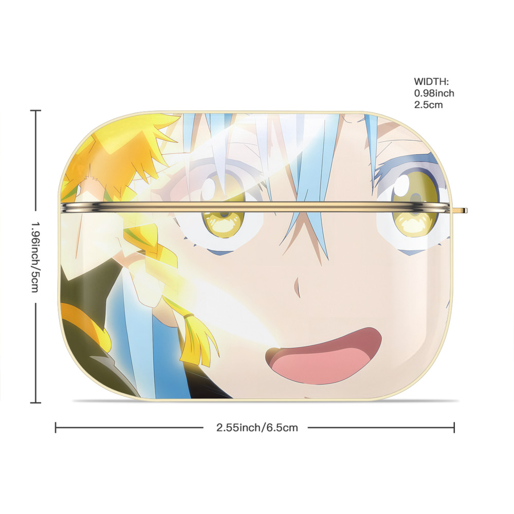 転スラ Regarding Reincarnated to Slime 【AirPods Pro用】ハードシェル保護ケース｜耐衝撃・防指紋・カラビナ付き商品仕様