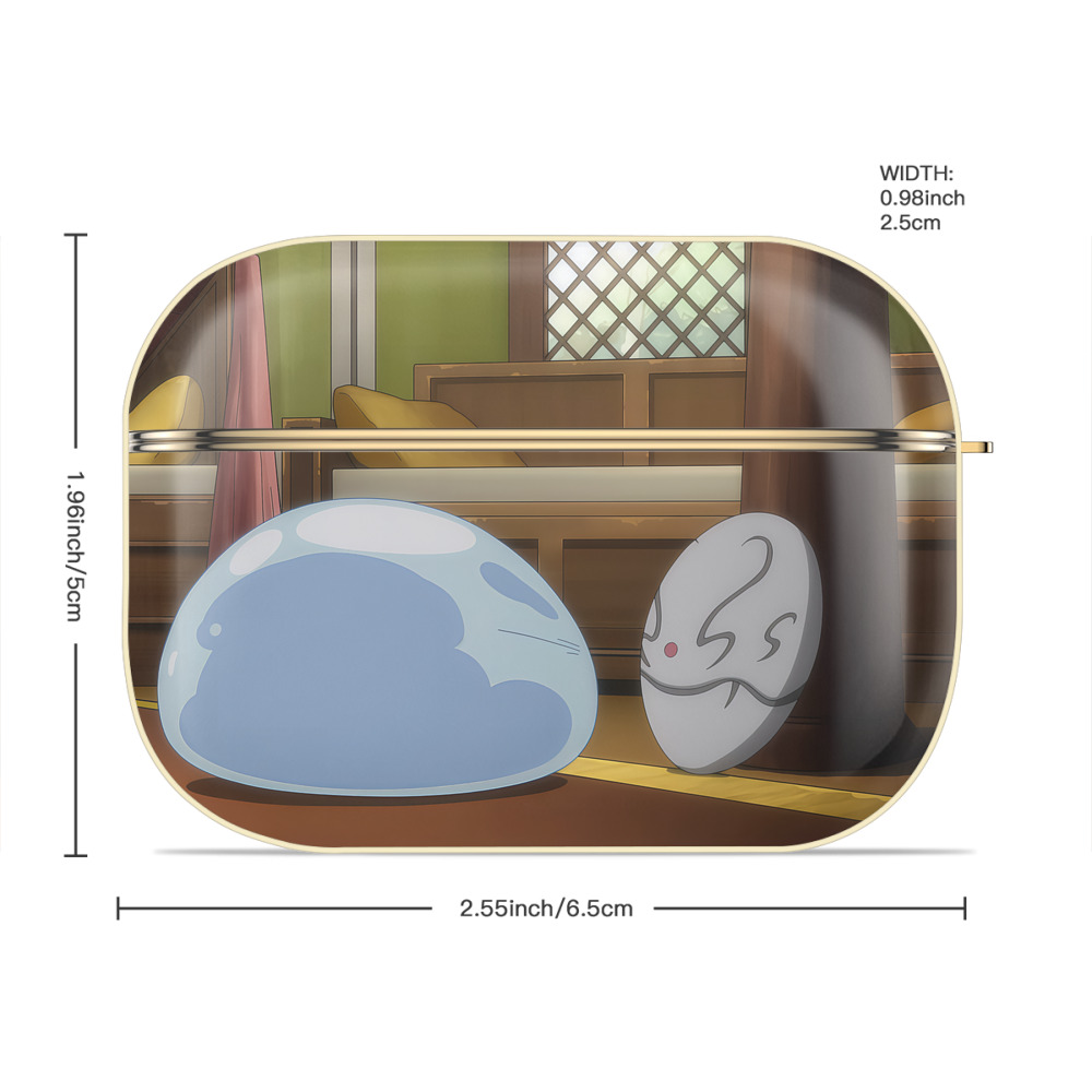 転スラ Regarding Reincarnated to Slime 【AirPods Pro用】ハードシェル保護ケース｜耐衝撃・防指紋・カラビナ付き商品仕様