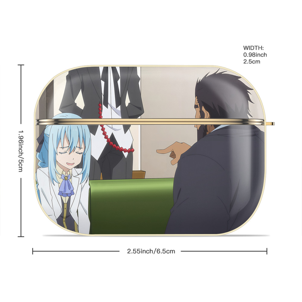 転スラ Regarding Reincarnated to Slime 【AirPods Pro用】ハードシェル保護ケース｜耐衝撃・防指紋・カラビナ付き商品仕様