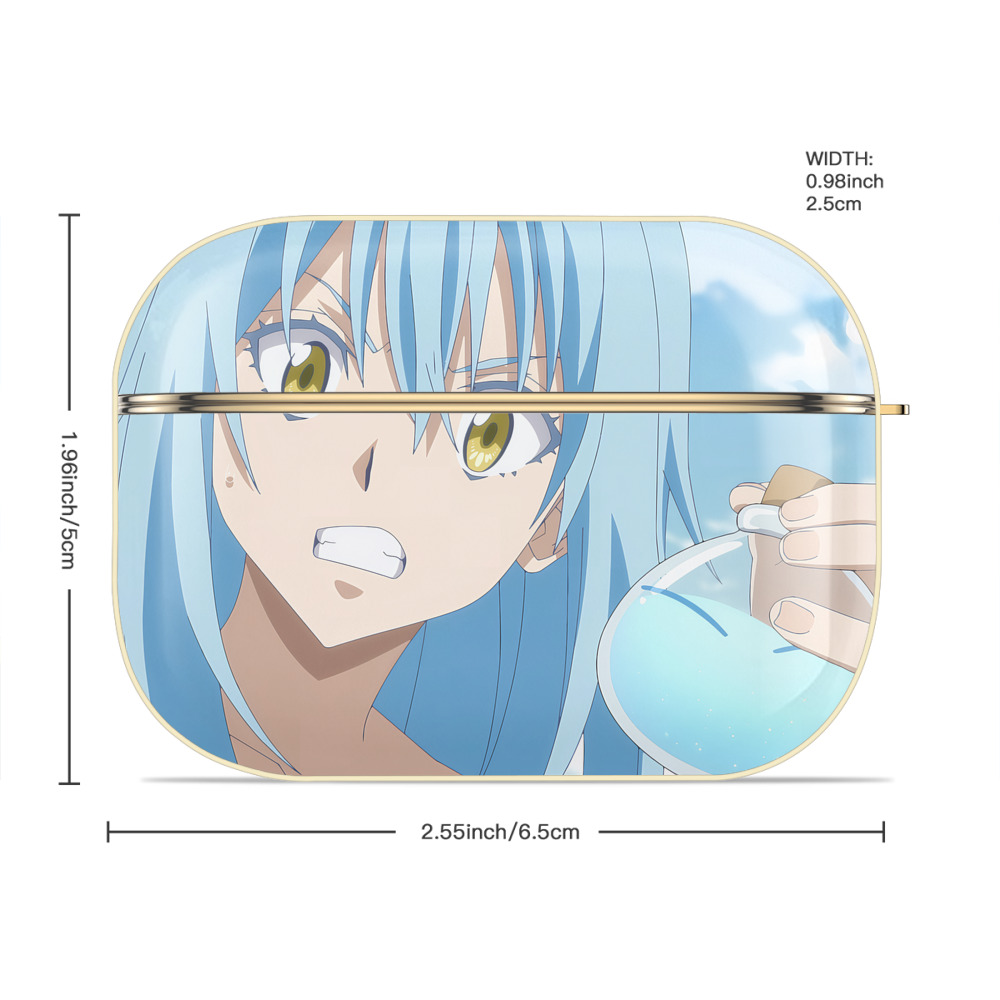 転スラ Regarding Reincarnated to Slime 【AirPods Pro用】ハードシェル保護ケース｜耐衝撃・防指紋・カラビナ付き商品仕様