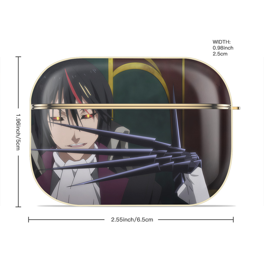 転スラ Regarding Reincarnated to Slime 【AirPods Pro用】ハードシェル保護ケース｜耐衝撃・防指紋・カラビナ付き商品仕様