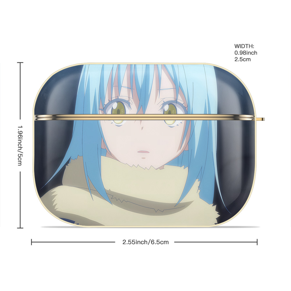 転スラ Regarding Reincarnated to Slime 【AirPods Pro用】ハードシェル保護ケース｜耐衝撃・防指紋・カラビナ付き商品仕様