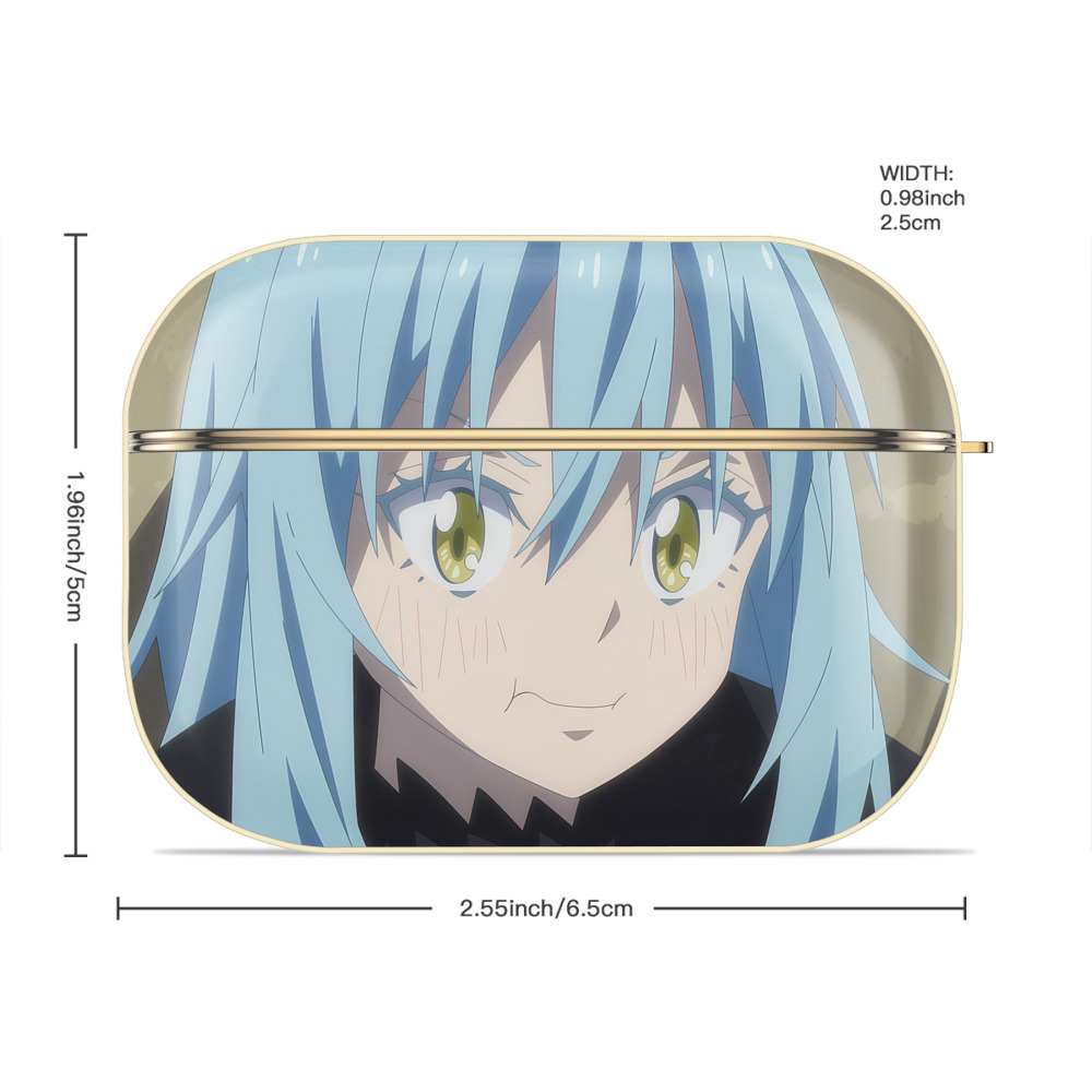 転スラ Regarding Reincarnated to Slime 【AirPods Pro用】ハードシェル保護ケース｜耐衝撃・防指紋・カラビナ付き商品仕様
