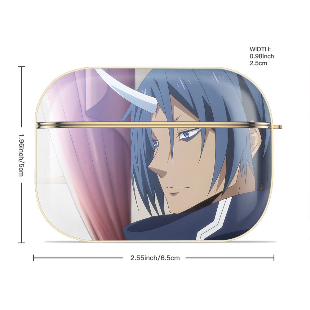 転スラ Regarding Reincarnated to Slime 【AirPods Pro用】ハードシェル保護ケース｜耐衝撃・防指紋・カラビナ付き商品仕様