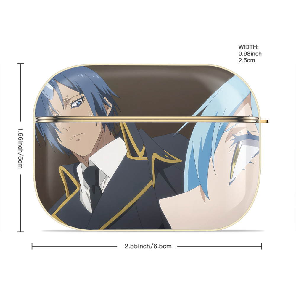 転スラ Regarding Reincarnated to Slime 【AirPods Pro用】ハードシェル保護ケース｜耐衝撃・防指紋・カラビナ付き商品仕様