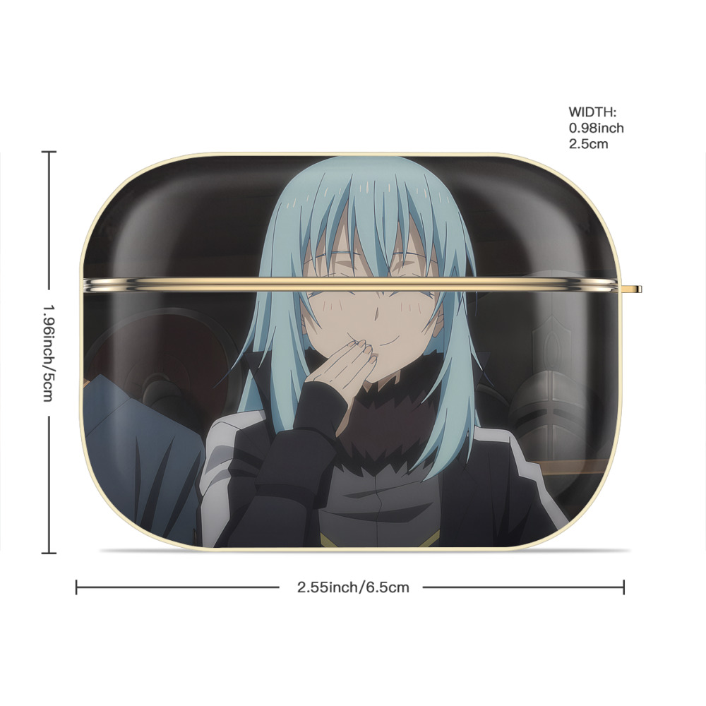 転スラ Regarding Reincarnated to Slime 【AirPods Pro用】ハードシェル保護ケース｜耐衝撃・防指紋・カラビナ付き商品仕様