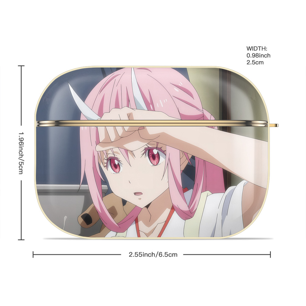転スラ Regarding Reincarnated to Slime 【AirPods Pro用】ハードシェル保護ケース｜耐衝撃・防指紋・カラビナ付き商品仕様