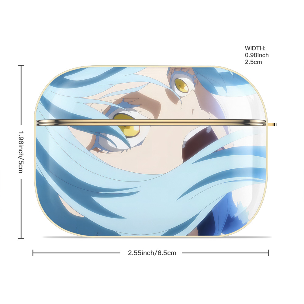 転スラ Regarding Reincarnated to Slime 【AirPods Pro用】ハードシェル保護ケース｜耐衝撃・防指紋・カラビナ付き商品仕様