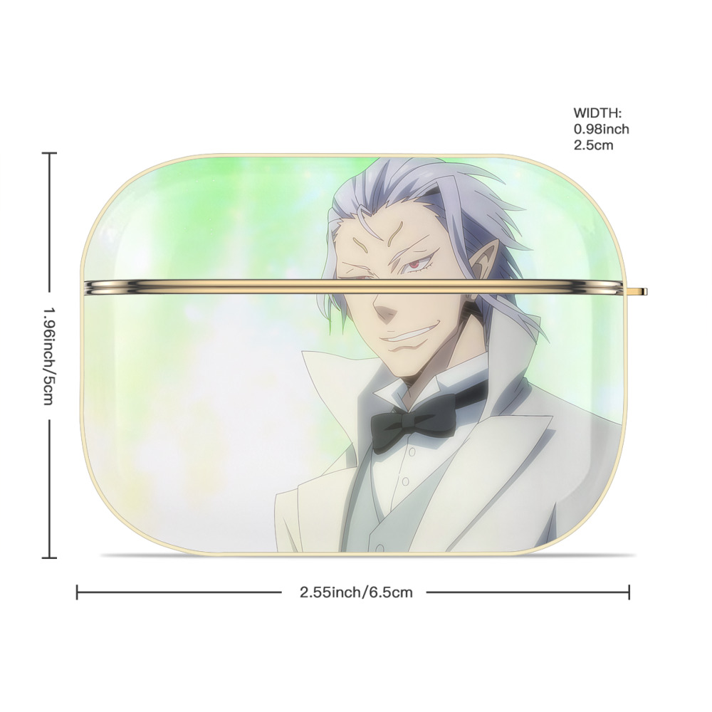 転スラ Regarding Reincarnated to Slime 【AirPods Pro用】ハードシェル保護ケース｜耐衝撃・防指紋・カラビナ付き商品仕様