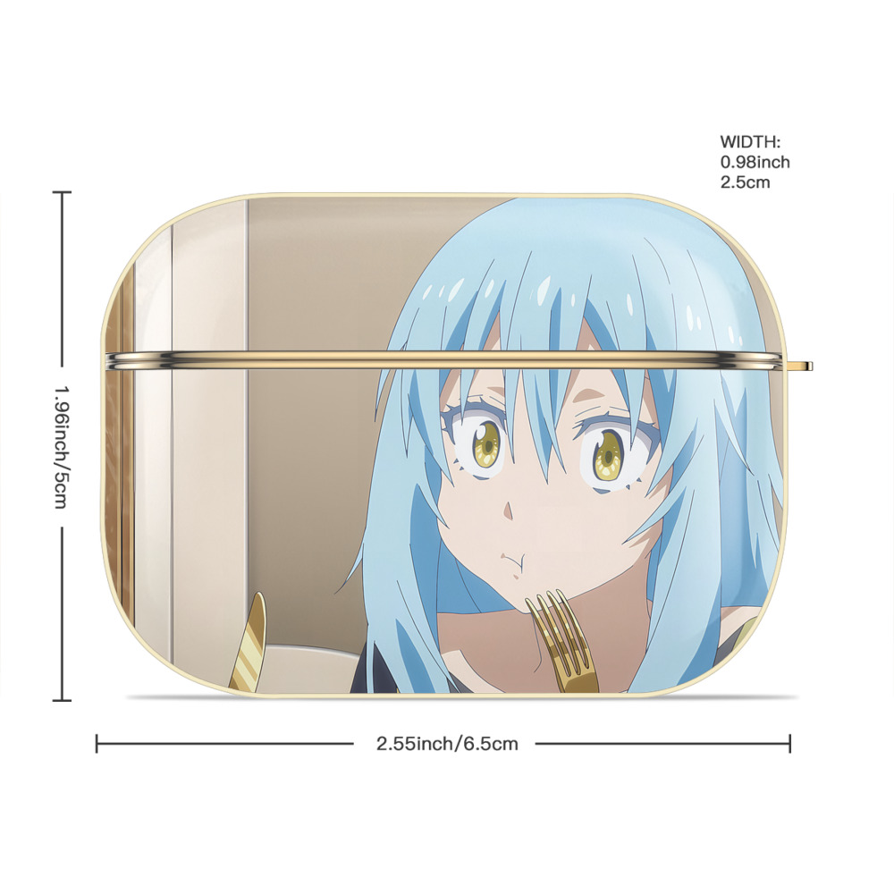 転スラ Regarding Reincarnated to Slime 【AirPods Pro用】ハードシェル保護ケース｜耐衝撃・防指紋・カラビナ付き商品仕様