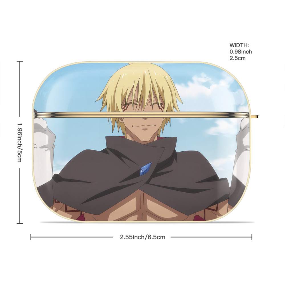 転スラ Regarding Reincarnated to Slime 【AirPods Pro用】ハードシェル保護ケース｜耐衝撃・防指紋・カラビナ付き商品仕様