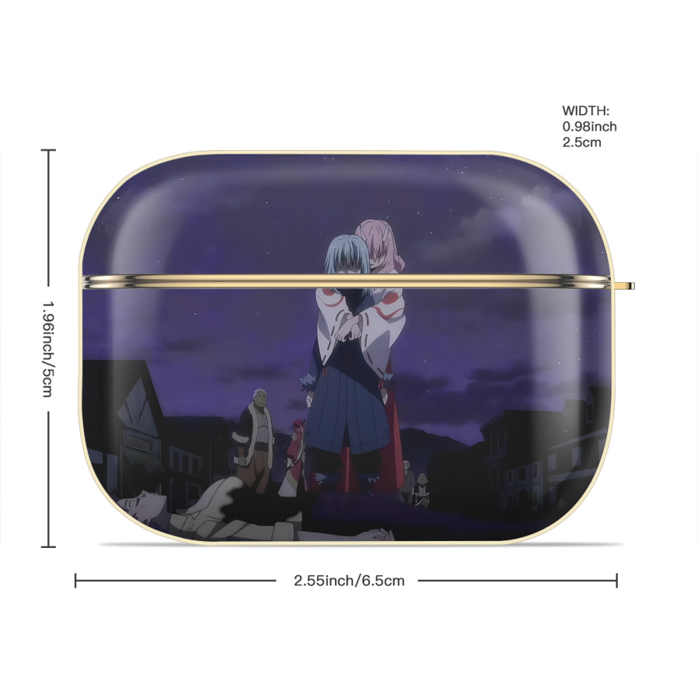 転スラ Regarding Reincarnated to Slime 【AirPods Pro用】ハードシェル保護ケース｜耐衝撃・防指紋・カラビナ付き商品仕様