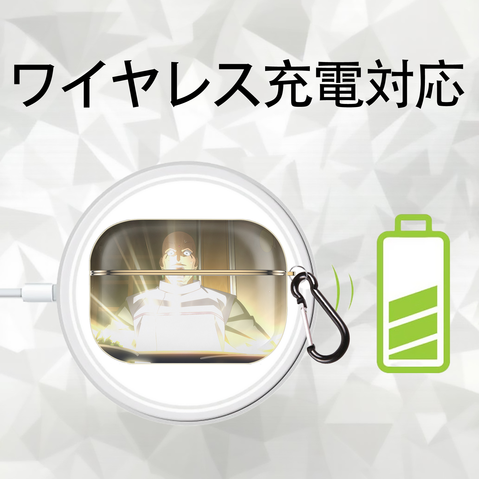 転スラ Regarding Reincarnated to Slime 【AirPods Pro用】ハードシェル保護ケース｜耐衝撃・防指紋・カラビナ付き商品仕様