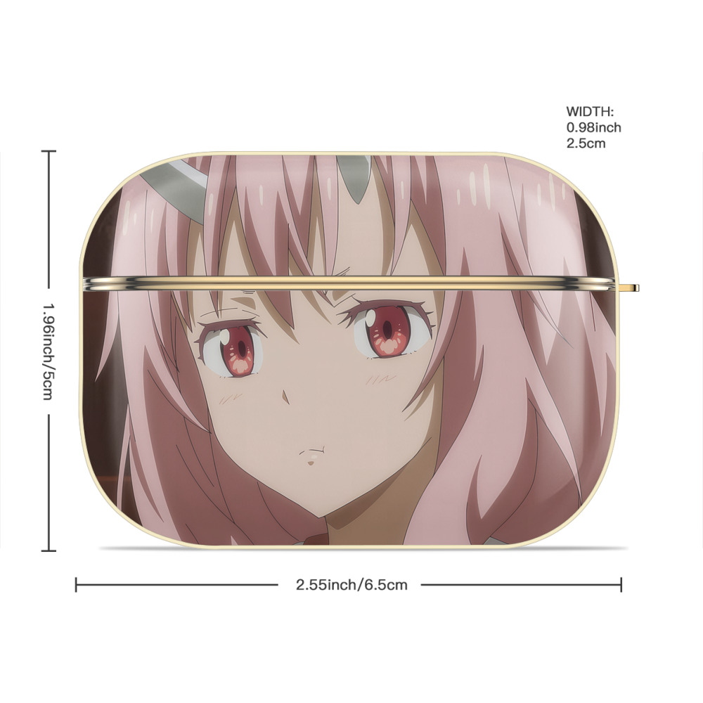 転スラ Regarding Reincarnated to Slime 【AirPods Pro用】ハードシェル保護ケース｜耐衝撃・防指紋・カラビナ付き商品仕様