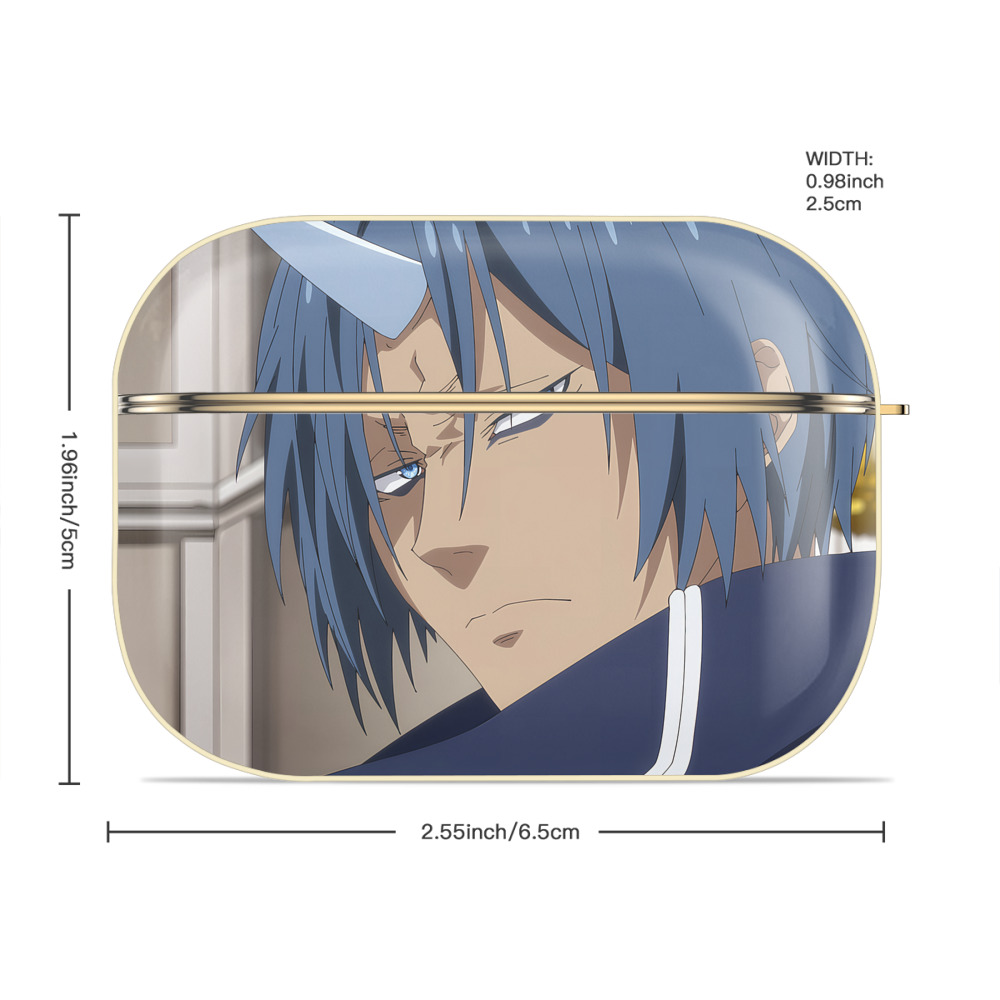 転スラ Regarding Reincarnated to Slime 【AirPods Pro用】ハードシェル保護ケース｜耐衝撃・防指紋・カラビナ付き商品仕様