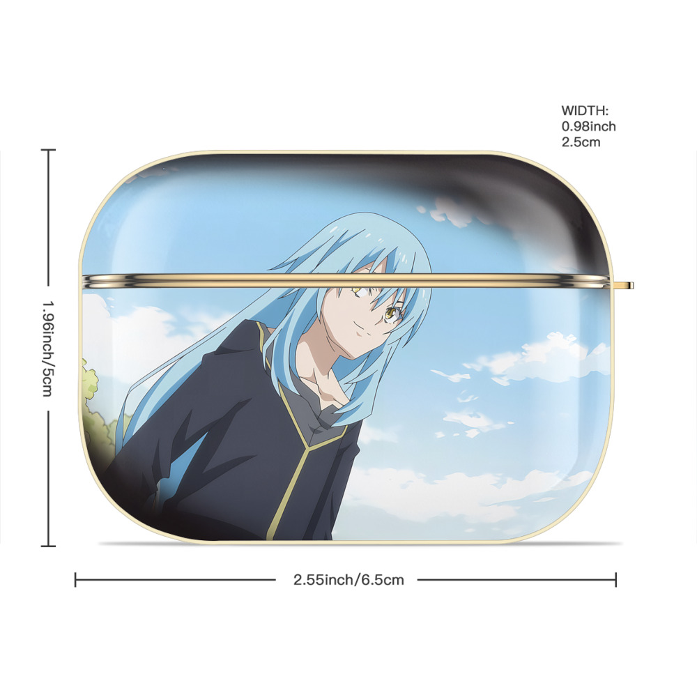 転スラ Regarding Reincarnated to Slime 【AirPods Pro用】ハードシェル保護ケース｜耐衝撃・防指紋・カラビナ付き商品仕様
