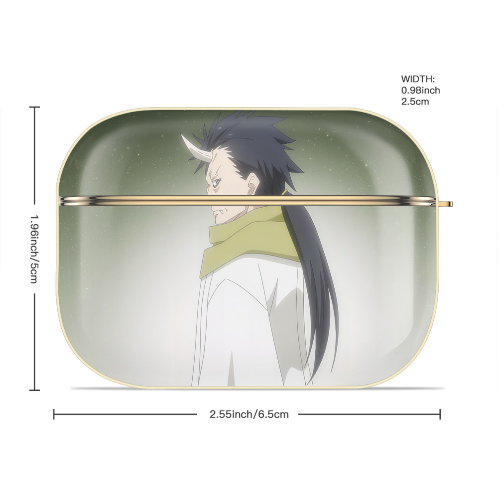 転スラ Regarding Reincarnated to Slime 【AirPods Pro用】ハードシェル保護ケース｜耐衝撃・防指紋・カラビナ付き商品仕様