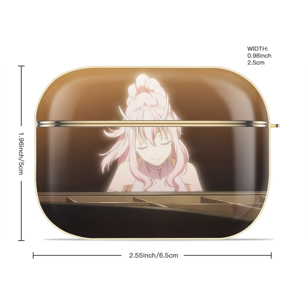 転スラ Regarding Reincarnated to Slime 【AirPods Pro用】ハードシェル保護ケース｜耐衝撃・防指紋・カラビナ付き商品仕様