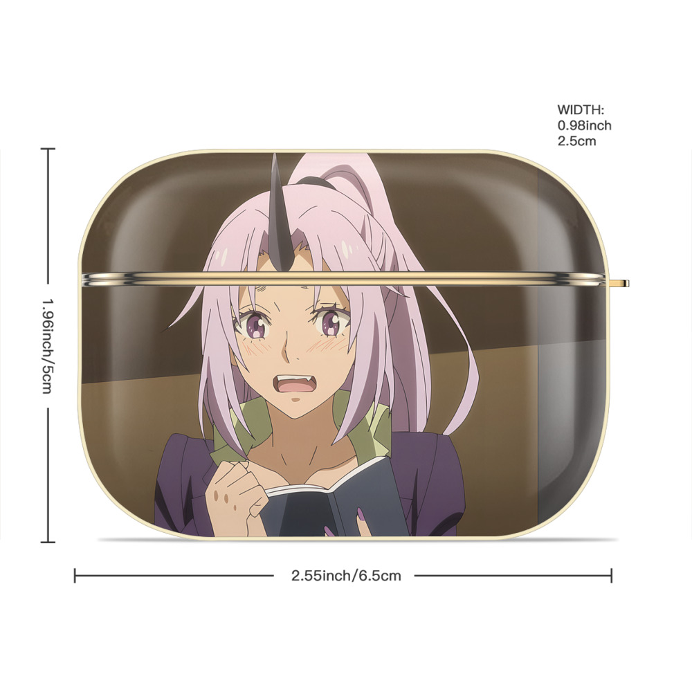 転スラ Regarding Reincarnated to Slime 【AirPods Pro用】ハードシェル保護ケース｜耐衝撃・防指紋・カラビナ付き商品仕様
