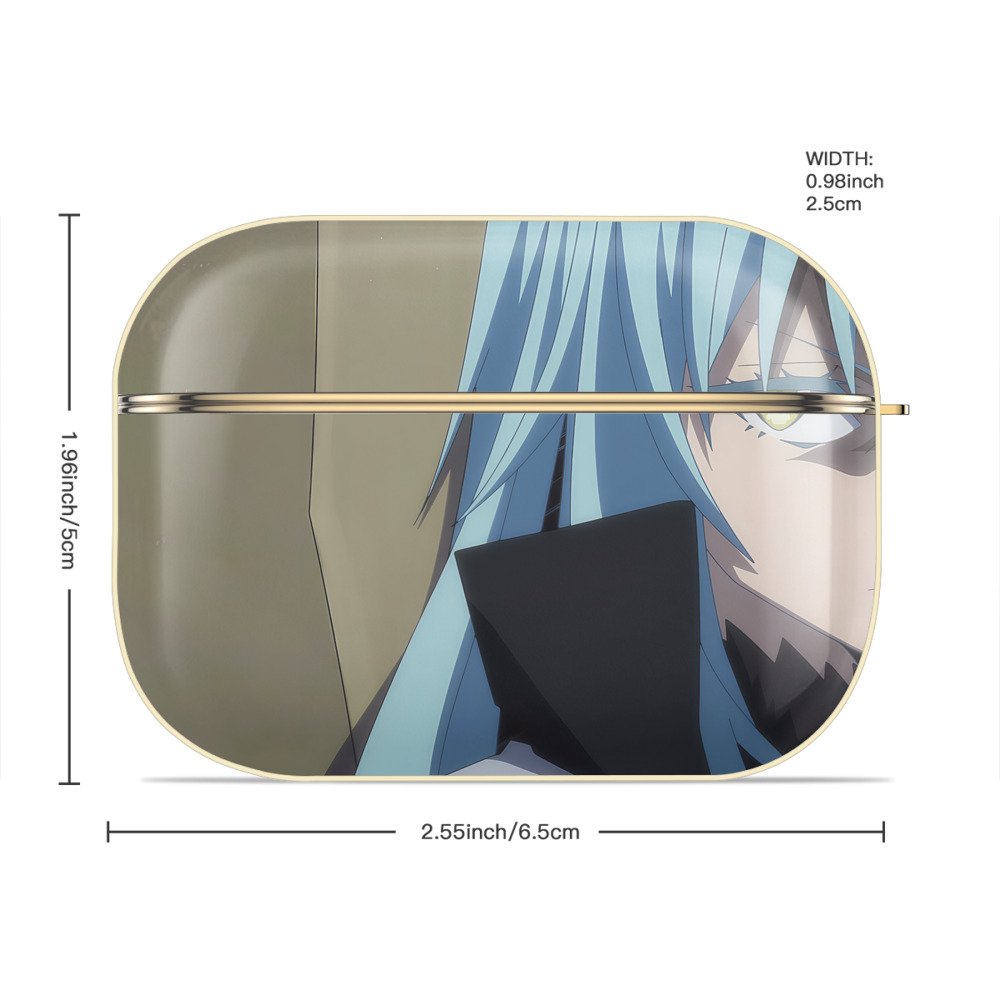 転スラ Regarding Reincarnated to Slime 【AirPods Pro用】ハードシェル保護ケース｜耐衝撃・防指紋・カラビナ付き商品仕様