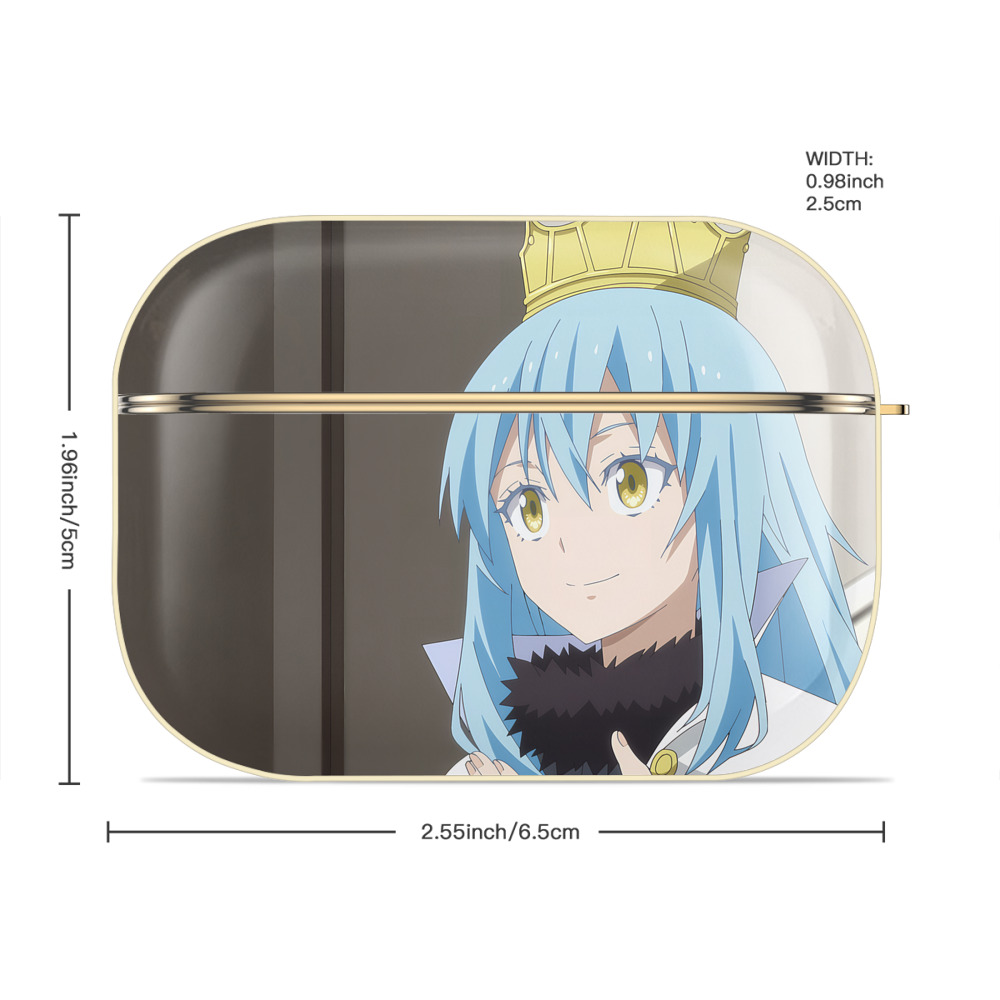 転スラ Regarding Reincarnated to Slime 【AirPods Pro用】ハードシェル保護ケース｜耐衝撃・防指紋・カラビナ付き商品仕様