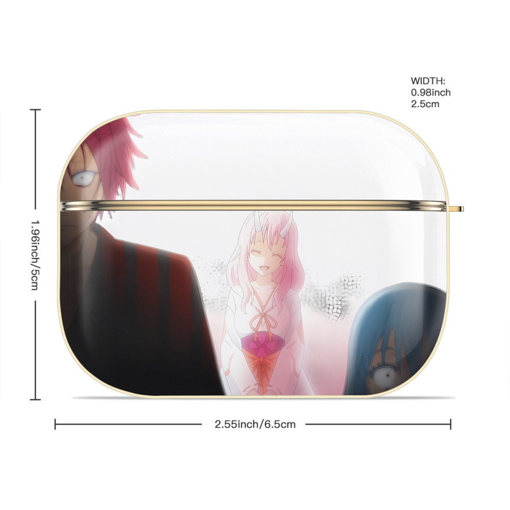 転スラ Regarding Reincarnated to Slime 【AirPods Pro用】ハードシェル保護ケース｜耐衝撃・防指紋・カラビナ付き商品仕様
