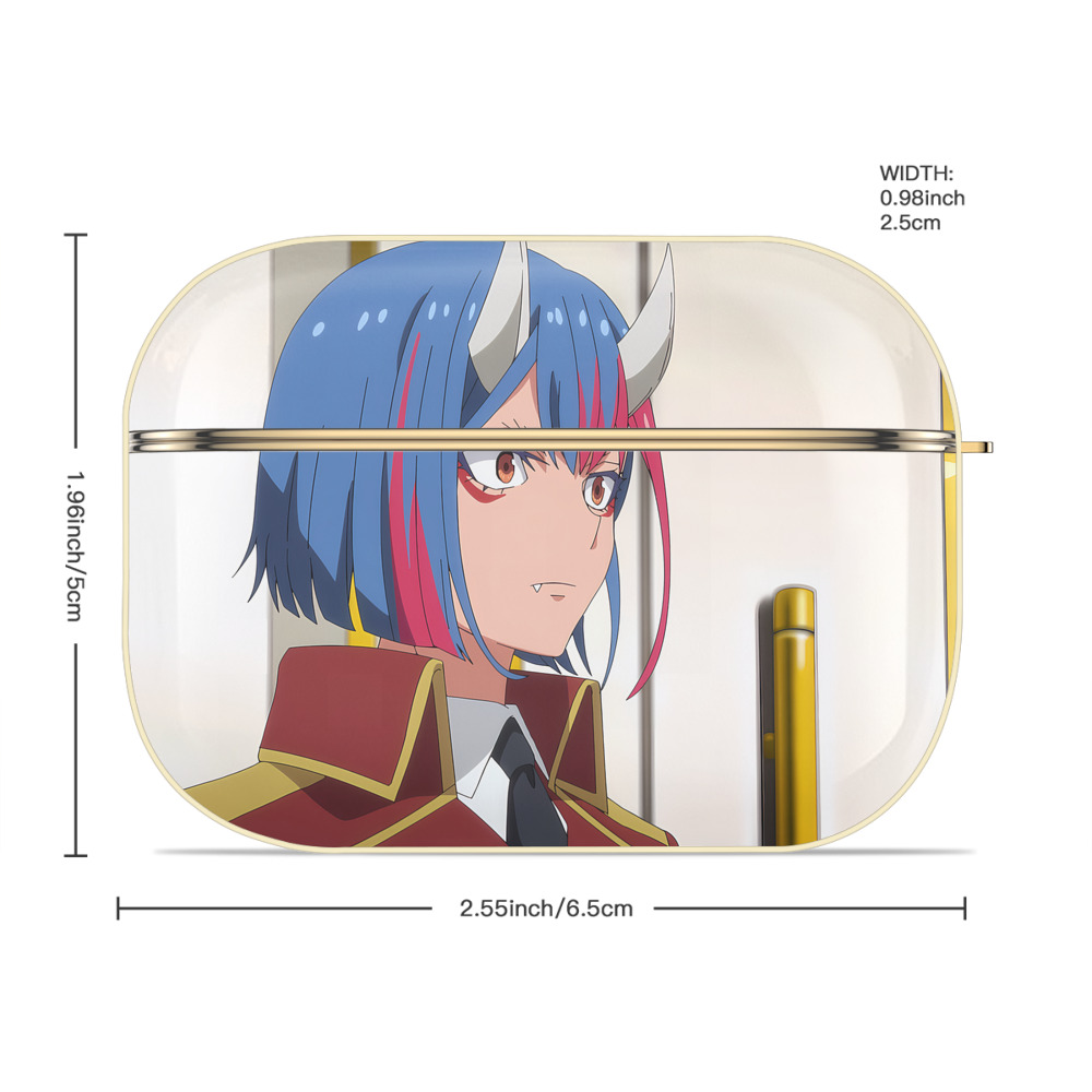 転スラ Regarding Reincarnated to Slime 【AirPods Pro用】ハードシェル保護ケース｜耐衝撃・防指紋・カラビナ付き商品仕様