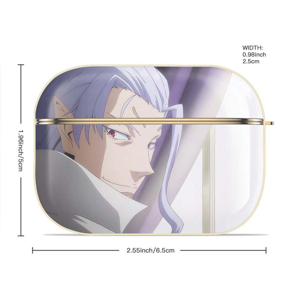 転スラ Regarding Reincarnated to Slime 【AirPods Pro用】ハードシェル保護ケース｜耐衝撃・防指紋・カラビナ付き商品仕様