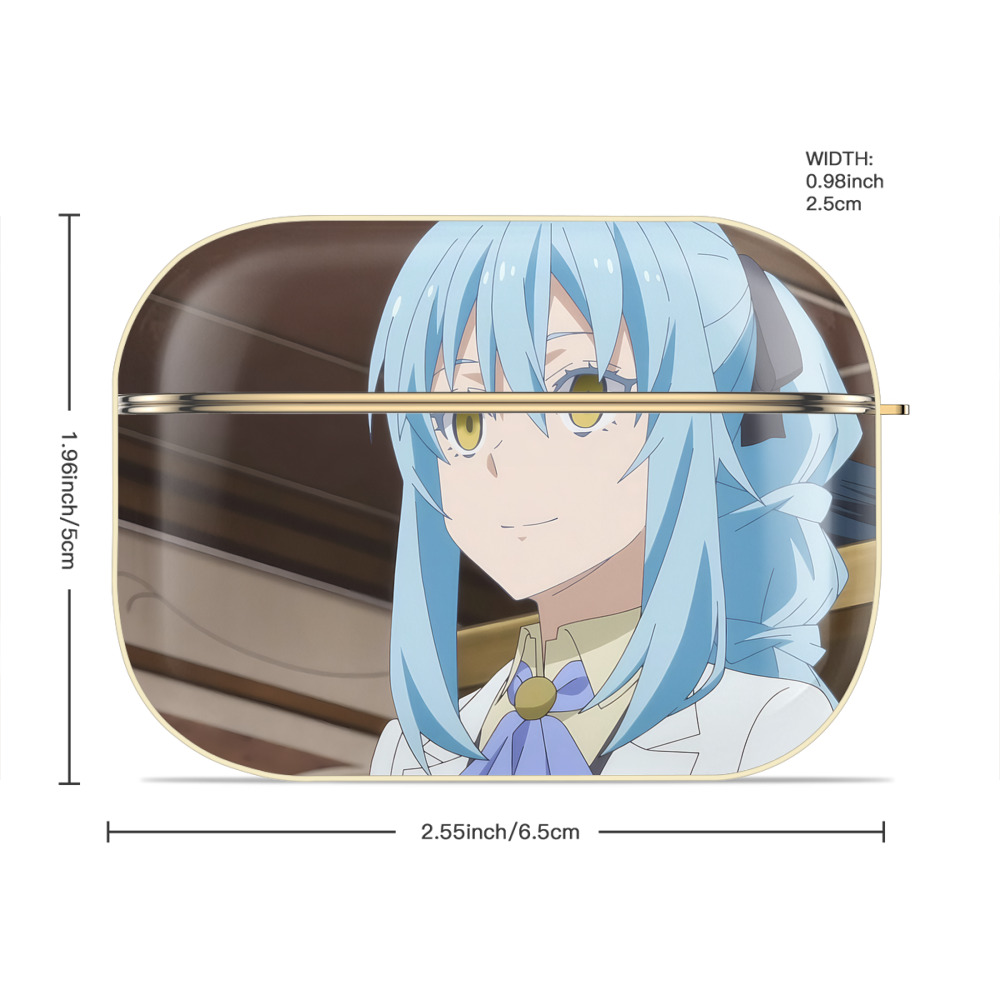 転スラ Regarding Reincarnated to Slime 【AirPods Pro用】ハードシェル保護ケース｜耐衝撃・防指紋・カラビナ付き商品仕様