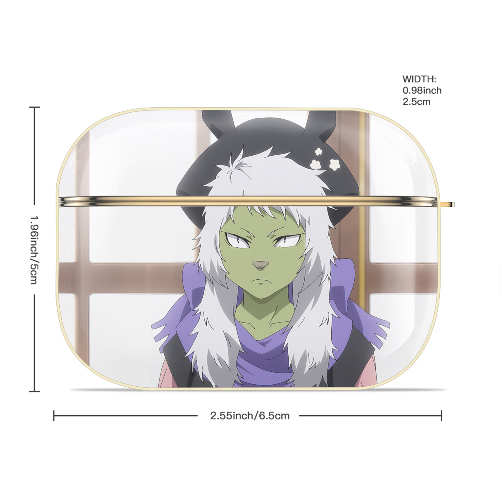 転スラ Regarding Reincarnated to Slime 【AirPods Pro用】ハードシェル保護ケース｜耐衝撃・防指紋・カラビナ付き商品仕様