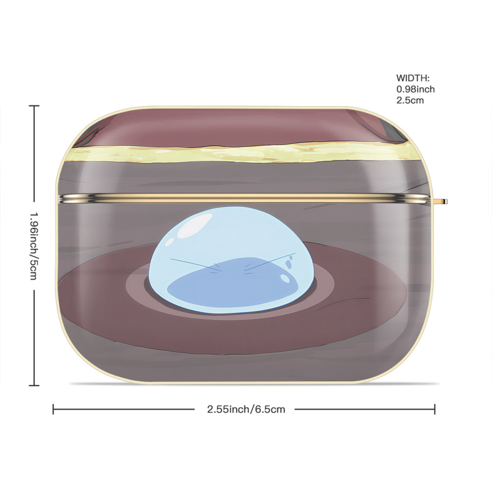転スラ Regarding Reincarnated to Slime 【AirPods Pro用】ハードシェル保護ケース｜耐衝撃・防指紋・カラビナ付き商品仕様