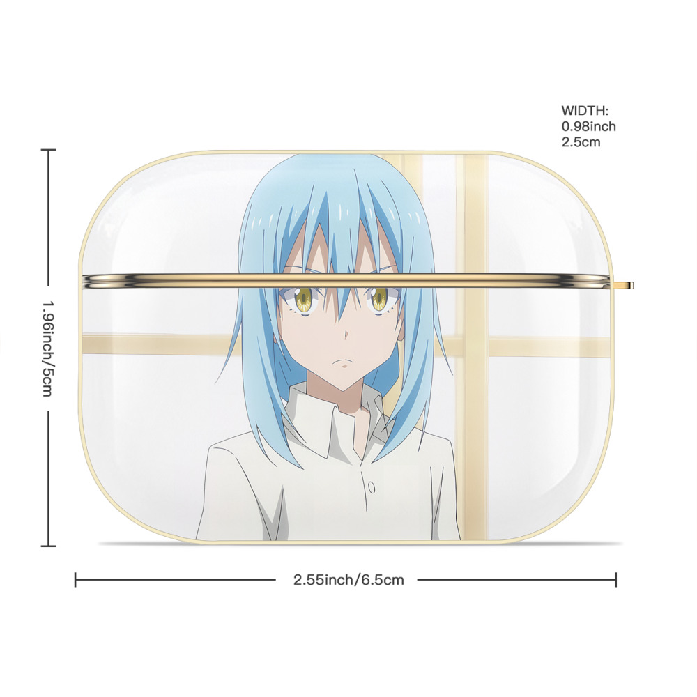 転スラ Regarding Reincarnated to Slime 【AirPods Pro用】ハードシェル保護ケース｜耐衝撃・防指紋・カラビナ付き商品仕様
