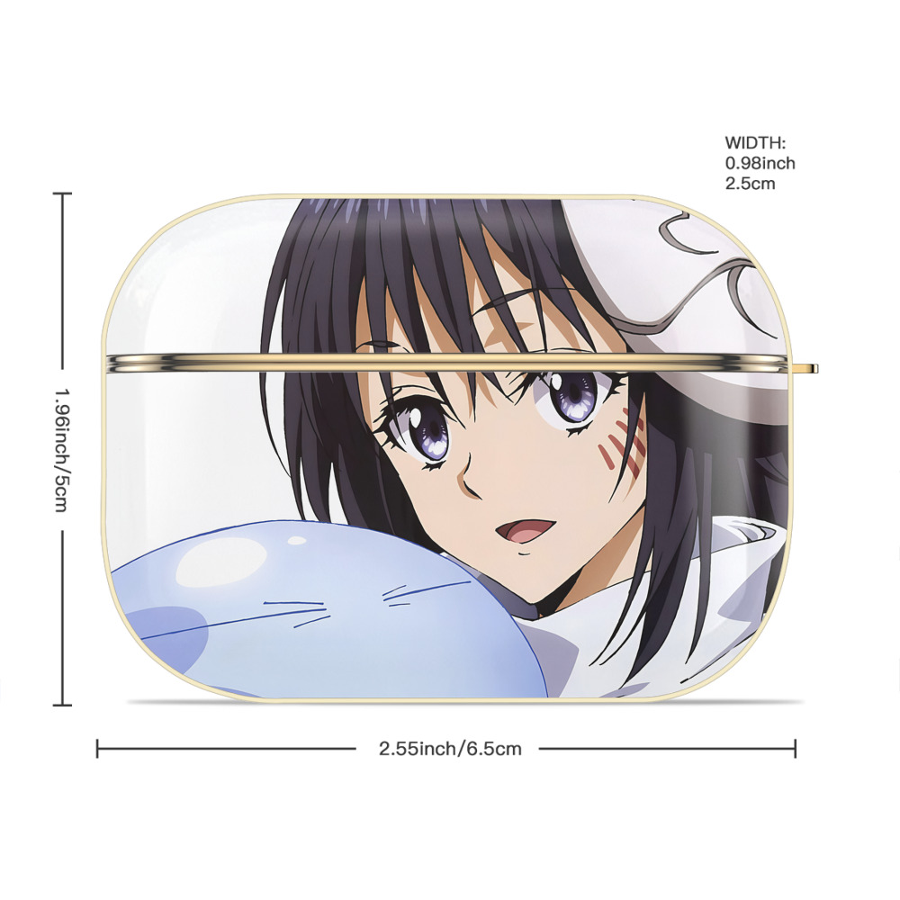 転スラ Regarding Reincarnated to Slime 【AirPods Pro用】ハードシェル保護ケース｜耐衝撃・防指紋・カラビナ付き商品仕様