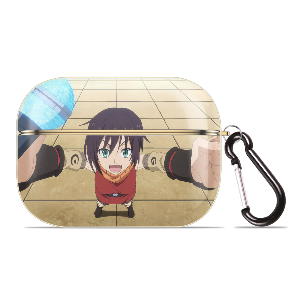 （画像用） 転スラ Regarding Reincarnated to Slime 【AirPods Pro用】ハードシェル保護ケース｜耐衝撃・防指紋・カラビナ付き商品仕様